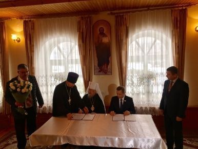 Подписано соглашение о сотрудничестве Чебоксарско-Чувашской Епархии с Чувашским госуниверситетом имени И.Н. Ульянова