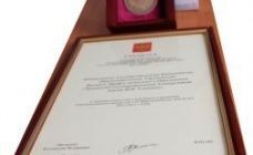 Чувашский госуниверситет награжден памятной медалью и грамотой "за значительный вклад в подготовку и проведение XXII Олимпийских зимних игр и XI Паралимпийских зимних игр 2014 года в г. Сочи"