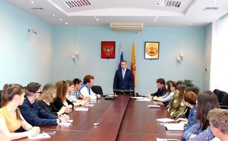 Расширенное заседание Студенческого совета Чувашского госуниверситета имени И.Н. Ульянова